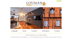 Desktop Screenshot of loumanimmobilier.com